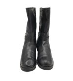 Cizme dama Gracealand 42, imitatie de piele, negru, imblanite - imagine 3