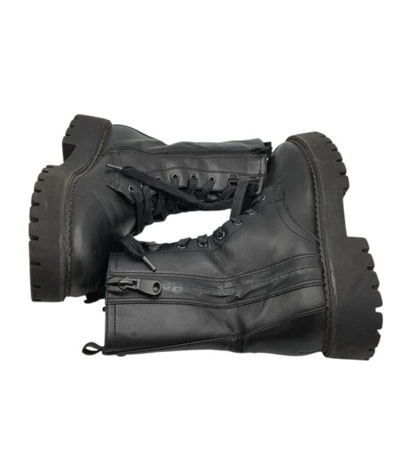 Ghete dama Bench 40, imitatie de piele, negru - imagine 4