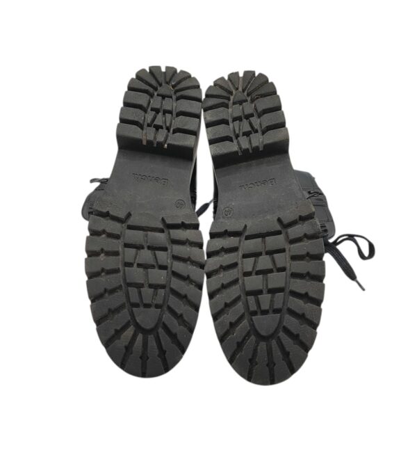 Ghete dama Bench 40, imitatie de piele, negru - imagine 5