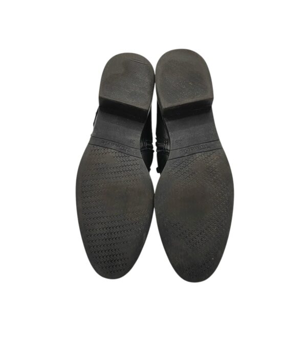Botine dama Tamaris 38, piele, imitatie de piele, negru - imagine 5