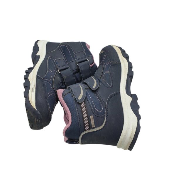 Ghete copii 35, material textil, albastru , waterproof - imagine 4