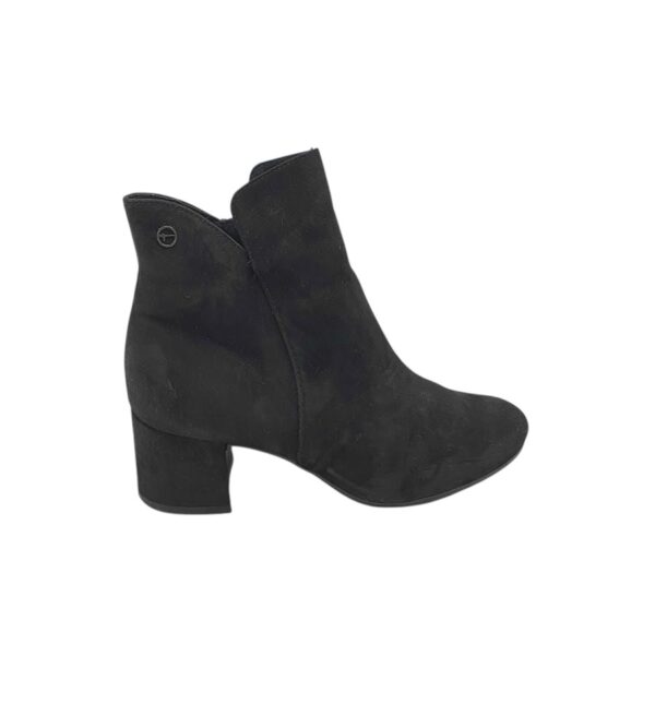 Botine dama Tamaris 38, material textil, negru - imagine 1