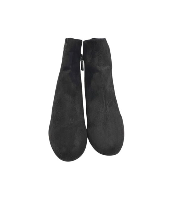 Botine dama Tamaris 38, material textil, negru - imagine 3
