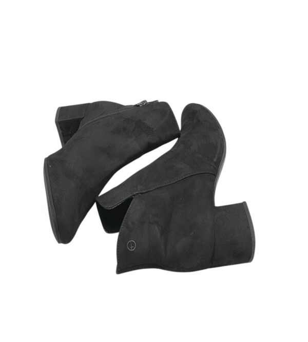 Botine dama Tamaris 38, material textil, negru - imagine 4