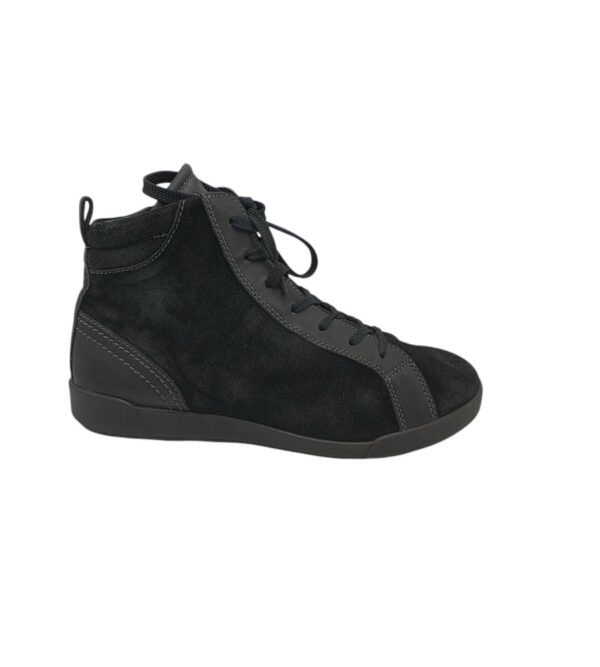 Adidasi barbati Ecco 42, piele intoarsa, negru - imagine 1