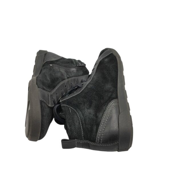 Adidasi barbati Ecco 42, piele intoarsa, negru - imagine 4