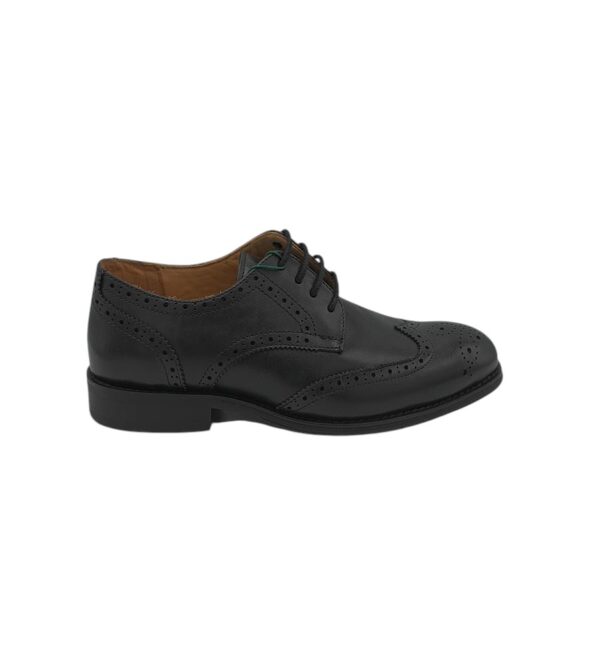 Pantofi barbati Gino Rossi Fabiano, piele, negru - imagine 1