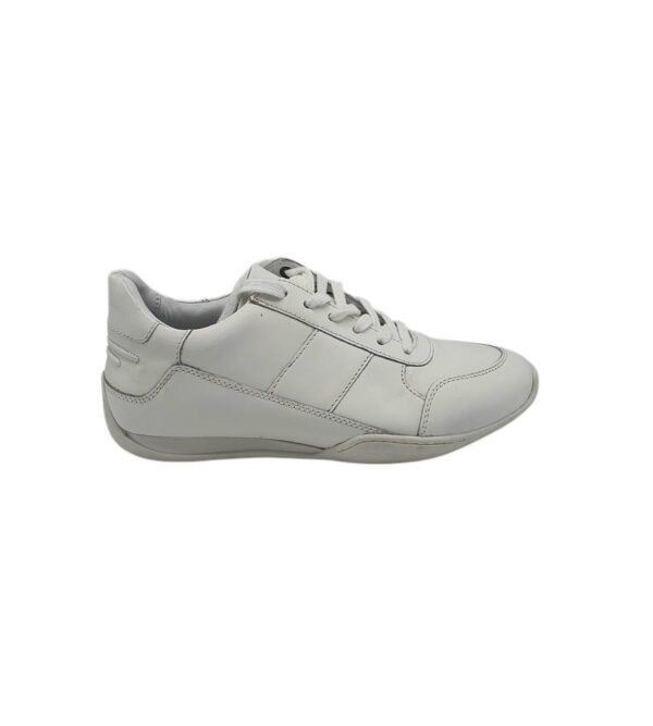 Adidasi barbati Gino Rossi 42, piele, alb - imagine 1