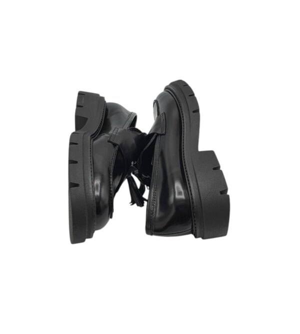 Mocasini dama Gino Rossi Rubber, piele, negru - imagine 2