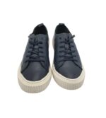 Tenisi barbati Gino Rossi 45, piele, bleumarin - imagine 3