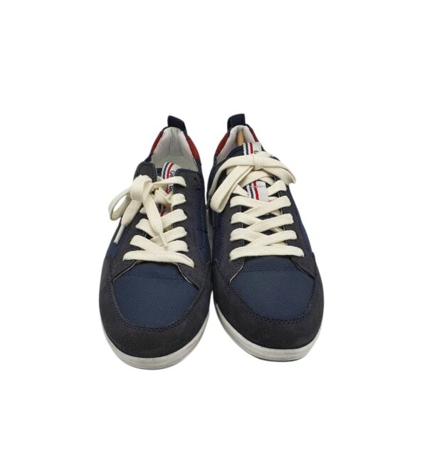 Adidasi barbati Gino Rossi Alessio 41, piele, material textil,  bleumarin - imagine 3