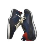 Adidasi barbati Gino Rossi Alessio 41, piele, material textil,  bleumarin - imagine 4