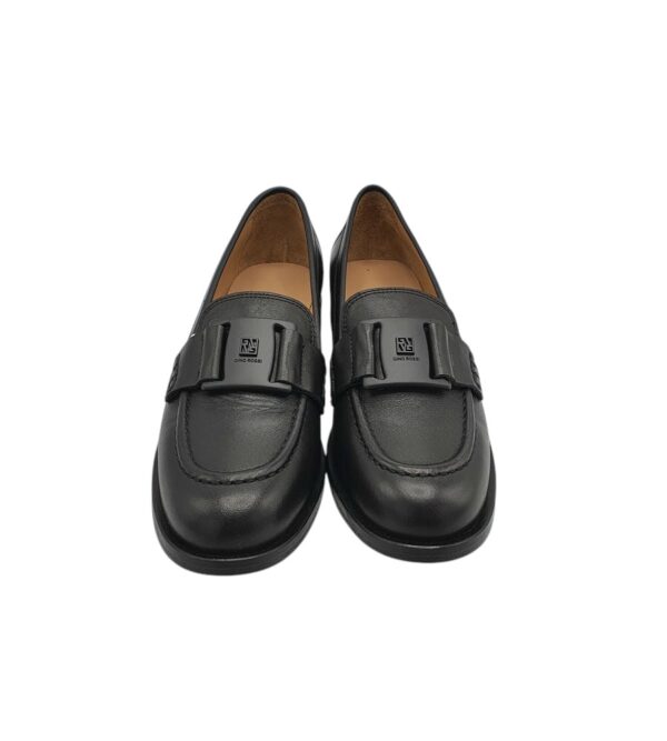 Mocasini dama Gino Rossi Sofia, piele, negru - imagine 3