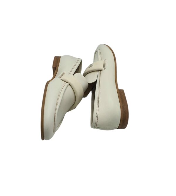 Mocasini dama Gino Rossi , piele, alb - imagine 4