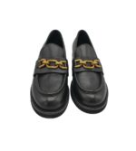 Mocasini dama Gino Rossi Sara, piele, negru - imagine 3