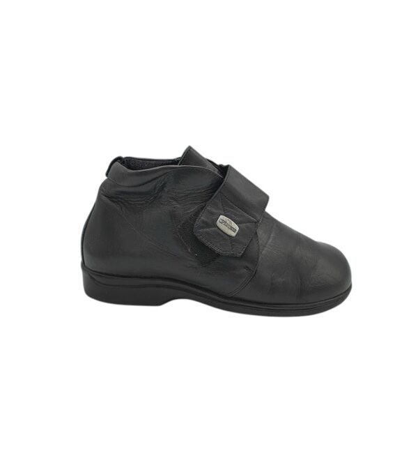 Ghete dama Ladysko 39, piele, negru - imagine 1