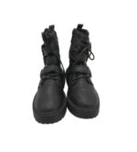 Ghete dama Zara 38, piele, imitatie de piele, negru - imagine 3
