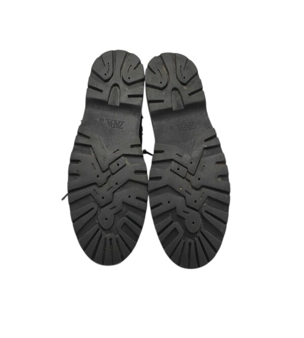 Ghete dama Zara 38, piele, imitatie de piele, negru - imagine 5