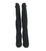 Cizme dama Next 36, piele intoarsa, negru - imagine 3
