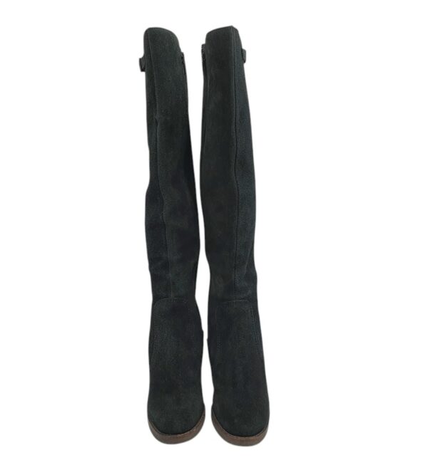 Cizme dama Next 36, piele intoarsa, negru - imagine 3