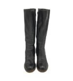 Cizme dama 36, piele, negru - imagine 3