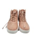 Tenisi dama Vty 41, imitatie de piele, roz, imblaniti - imagine 3