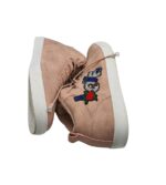 Tenisi dama Vty 41, imitatie de piele, roz, imblaniti - imagine 4