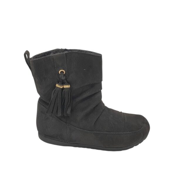 Cizme dama Primark 38, material textil, negru, imblanite - imagine 1