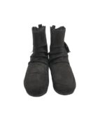 Cizme dama Primark 38, material textil, negru, imblanite - imagine 3