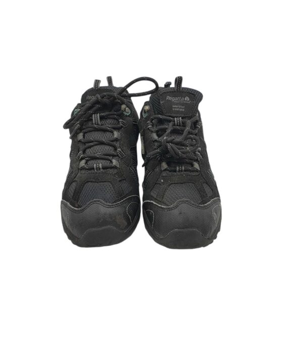 Adidasi dama Regatta 37, material textil, imitatie de piele, negru - imagine 3