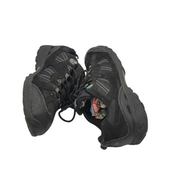 Adidasi dama Regatta 37, material textil, imitatie de piele, negru - imagine 4