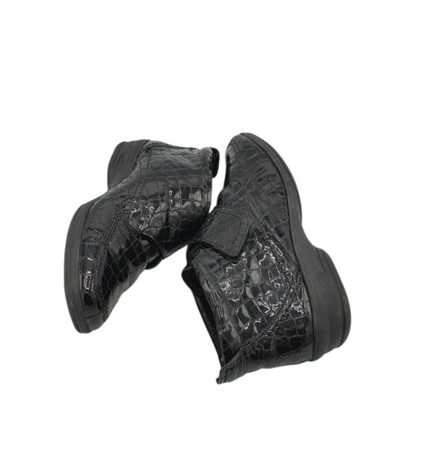 Botine dama Ara 39, imitatie de piele, negru - imagine 4