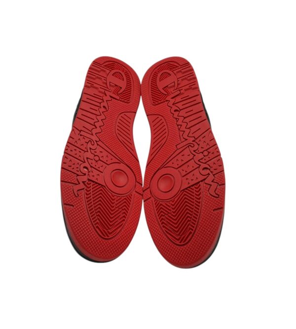 Adidasi barbati Champion, imitatie de piele, negru - imagine 5