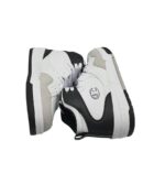 Adidasi barbati Champion, imitatie de piele, alb negru - imagine 4