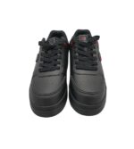 Adidasi barbati Champion 43 , imitatie de piele,  negru rosu - imagine 3