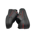 Adidasi barbati Champion 43 , imitatie de piele,  negru rosu - imagine 4