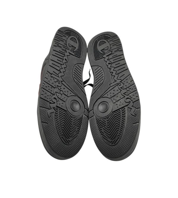 Adidasi barbati Champion 43 , imitatie de piele,  negru rosu - imagine 5