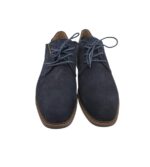 Pantofi barbati Lasocki 44, piele intoarsa, bleumarin - imagine 3