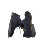 Pantofi barbati Lasocki 44, piele intoarsa, bleumarin - imagine 4