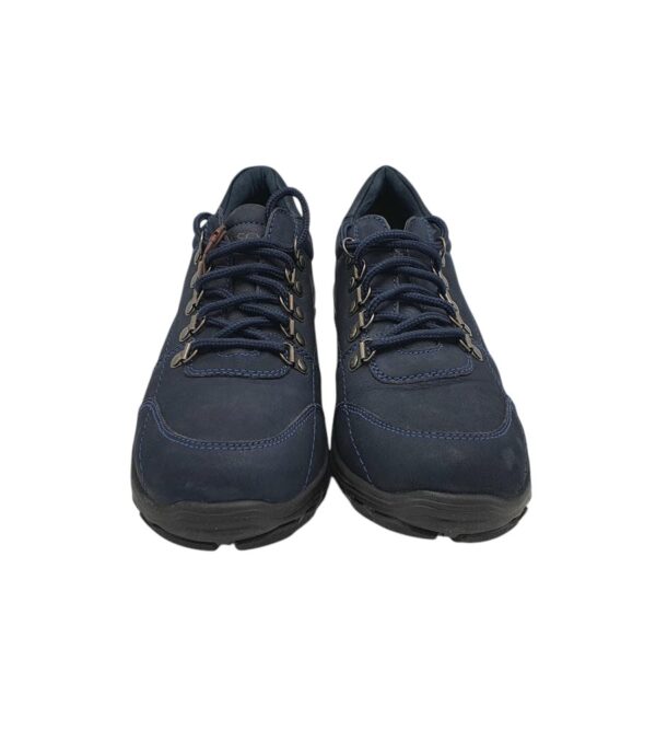Adidasi barbati Lasocki 43, piele intoarsa, negru - imagine 3
