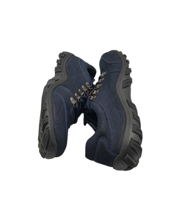 Adidasi barbati Lasocki 43, piele intoarsa, negru - imagine 4