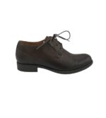 Pantofi barbati Lasocki 41, piele, maro negru