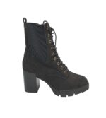 Ghete dama New Look 42, material textil, negru