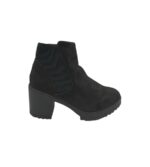 Botine dama New Look 37, material textil, negru