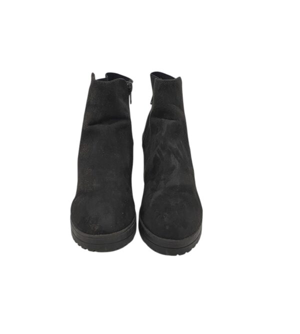 Botine dama New Look 37, material textil, negru - imagine 3