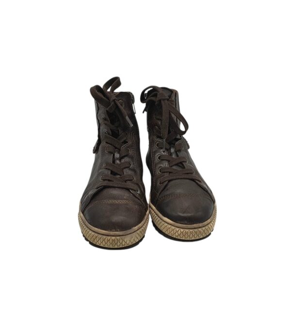 Ghete dama Gabor 39, piele, negru - imagine 3