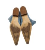 Cizme dama 38, piele intoarsa, albastru - imagine 5
