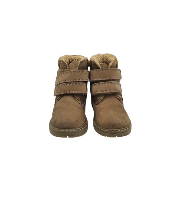 Ghete copii Next 26, piele, maro , imblanite - imagine 3