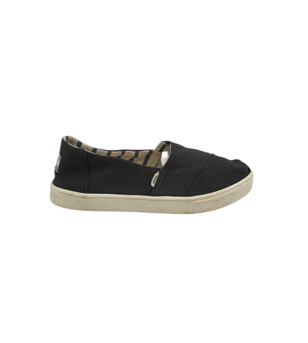 Espadrile dama Toms 38.5, material textil, negru - imagine 1