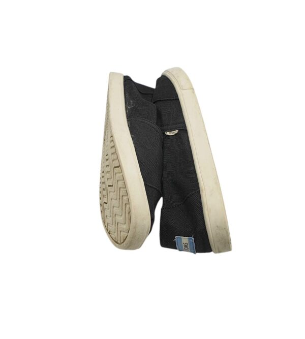 Espadrile dama Toms 38.5, material textil, negru - imagine 4